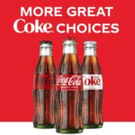 Coca-Cola Classic Cola Soda Pop, 8 fl oz Glass Bottles, 6 Pack - Image 4