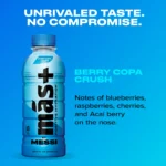 Mas+ by Messi Hydration Sports Drink Berry Copa Crush, 16.9 fl oz Bottle - Image 3