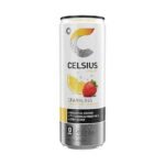 CELSIUS Sparkling Strawberry Lemonade, Functional Essential Energy Drink, 12 Fl Oz (Pack of 12) - Image 2