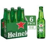 Heineken Original Netherlands Lager Import Beer, 6 Pack, 12 fl oz Bottles, 5% ABV - Image 5