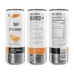 CELSIUS Sparkling Orange, Functional Essential Energy Drink 12 Fl Oz (Pack of 12) - Image 4
