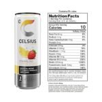 CELSIUS Sparkling Strawberry Lemonade, Functional Essential Energy Drink, 12 Fl Oz (Pack of 12) - Image 5