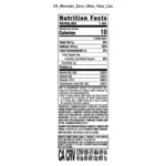 Monster Energy, Zero Ultra, Sugar Free Energy Drink, 16 Fl Oz - Image 2