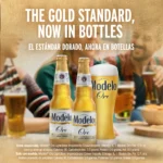 Modelo Oro Mexican Lager Import Light Beer, 12 fl. oz. Bottles, 4.0% ABV - Image 4