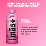 Mas+ by Messi Hydration Sports Drink Miami Punch, 16.9 fl oz Bottle - Image 3