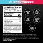 Prime Hydration Sports Drink, Cherry Freeze, 16.9 fl oz, 12 Pack, Bottles - Image 4